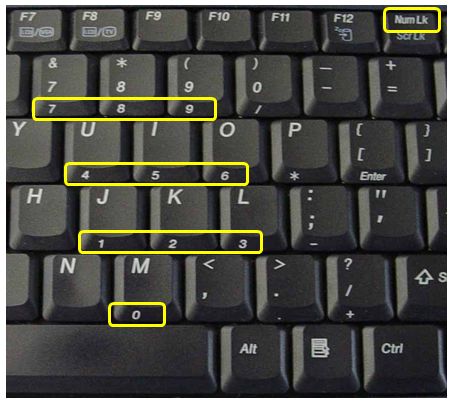 control lock on keyboard